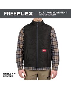 MLWM350B-XL image(0) - Milwaukee Tool FREEFLEX Lightweight Insulated Vest Black XL