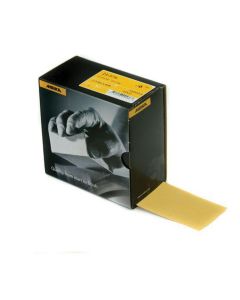 MRK23584120 image(0) - Mirka Abrasives Bulldog Gold 23584120 23 Series Semi-Open Coated Sanding Sheet Roll, 2-3/4 in W x 40 yd L, P120 Grit