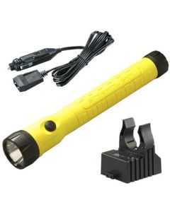 STL76411 image(0) - Streamlight 260 Lumen PolyStinger LED HAZ-LO Flashlight - 12V DC - Yellow