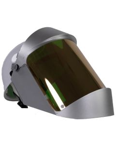 OBR2148AFC500 image(0) - OBERON Face Shield & Hard Cap - Heat Reflective - Window: Green Gold Anti-Fog  - With Lower Crown and Shield Extender