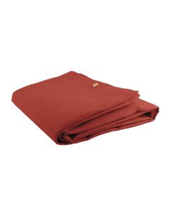 SRW36156 image(0) - Jackson Safety Welding Blanket - Silicone Coated Fiberglass - Weight (per sq. yd.) 32 oz - Thickness 0.04" - Red - 6' x 6'