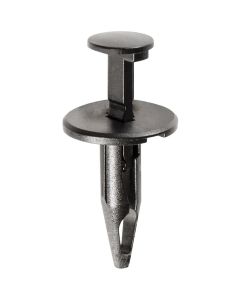 AVC13996 image(0) - AUVECO 13996 Push-Type with Closed End Exterior Body Retainer, 11/16 in Dia Head x 7/8 in L Stem, Nylon, Black