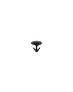 AVC21307 image(0) - AUVECO 21307 Single Head Type 4 Weatherstrip Retaining Clip, 9 mm Dia Bottom Head, Nylon, Black