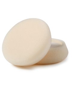 MMM30041 image(0) - 3M Perfect-It 30041 Single Sided Compounding Pad, 4 in Dia, Hook and Loop Attachment, Foam Pad, White