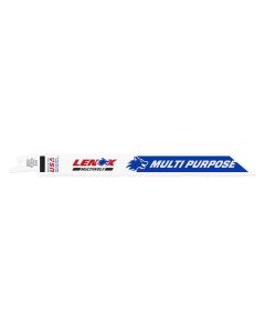 LEX20581S810R image(0) - Lenox Tools 8 Inch 10 TPI Bi-Metal Reciprocating Saw Blade - 1 Pack