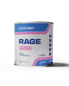 FIB125 image(0) - Fibre glass Evercoat Rage Ultra 100125 Body Filler, 1 gal Can, Light Gray, Paste