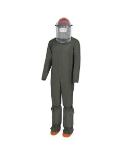 OBRCRKIT2-L-M image(0) - Oberon Suit Kit - Arc Flash - 8 Cal - Clean Room - Comes with (Coverall Size: Large, Bootie Size: Medium, Face Shield, Balaclava)