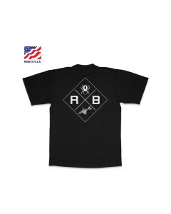 RDBTS4XXXL image(0) - Redback Boots USA Birdie Tee Black Short Sleeve XXX-Large
