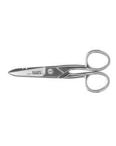 KLE2100-7 image(0) - Klein Tools Electrician's Scissors, Nickel Plated