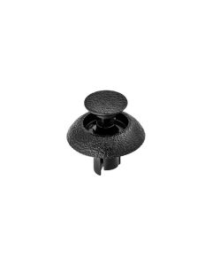 AVC21201 image(0) - AUVECO 21201 Push-Type with Drive Pin Bumper/Radiator Cover and Grille Retainer, 19 mm Dia Head, Nylon, Black