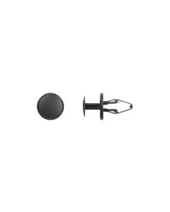 DCO10374PK image(0) - Disco Automotive Hardware 10374PK Push-Type Retainer, 22 mm L Stem x 21/64 in Hole, Nylon, Black