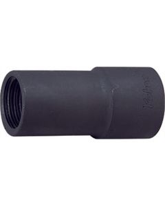 KKN14124-26X27-5 image(0) - Ko-ken USA 14124-26X27.5 1/2 Sq. Dr. Lock Nut Buster 26 x 27.5mm Double Ended Length 65mm