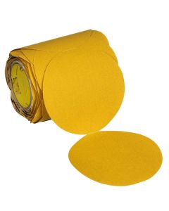 MMM09351 image(0) - 3M  Stikit Gold Abrasive Disc Roll 09351, 120, 8-inch (203mm), No Hole