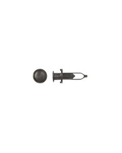 DCO10628PK image(0) - Disco Automotive Hardware 10628PK Push-Type Retainer, 31 mm L Stem x 23/64 in Hole, Nylon, Black