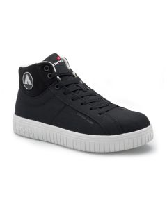 FSIAW6201-14W image(0) - AIRWALK DEUCE Mid - Men's Mid Top Shoe - CT|EH|SR - Black/White - Size: 14 - E - (Wide)