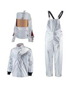 OBRHR-PB-KIT-M image(0) - Oberon Suit Kit - Heat Reflective Aluminized PBI Kevlar - Size: Medium