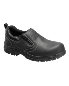 FSIA7109-8W image(0) - Avenger Foreman Series - Men's Low Top Slip-On Shoes - Composite Toe - IC|EH|SR - Black/Black - Size: 8W