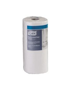 TORHB9201 image(0) - Tork Molnlycke HB9201 Handi-Size Perforated Roll Towel, 5.2 in Dia x 67.5 ft L x 11 in W Roll, 120, Recycled Fiber/Paper