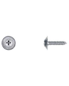 DCO5762PK image(0) - Disco Automotive Hardware CHROME COUNTERSUNK TRIM SCREWS