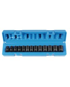GRE1213M image(0) - Grey Pneumatic 13 PC 3/8" DR STANDARD LENGTH METRIC SET