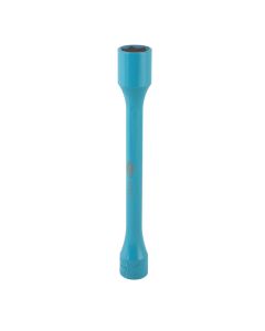 INT40224 image(0) - American Forge & Foundry Torque Limiting Socket - 1/2" Drive - 21mm - 150 Ft/Lbs - Turquoise