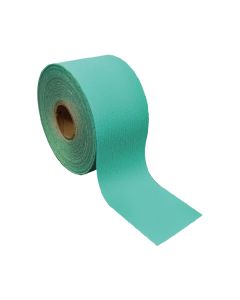 HITAFR120 image(0) - High Teck Products (1 roll per box) 2-3/4"x25YD GREEN PSA Sanding Sheet Roll 120G
