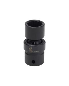 SUN217ZUM image(0) - Sunex 1/2" Dr 17mm 12 Point Deep Universal Impact socket