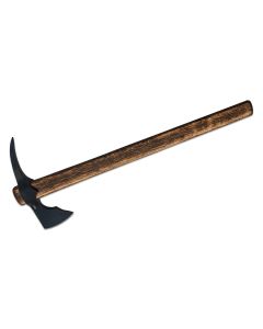 CRK2753 image(0) - CRKT (Columbia River Knife) Odr 1055 Carbon Steel Corrosion Resistant Coating Axe w/Spike Blade Axe Tennessee Hickory Handle - Black/Brown