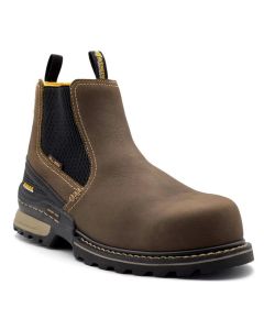 FSIA8720-10M image(0) - Avenger Work Boots A-MAX DOZER - Men's High Top Boots - Composite - CT|EH|SR|WP - Brown - Size: 10 - D - (Regular)