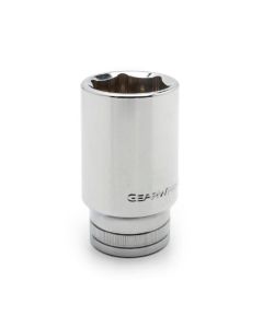 KDT82498 image(0) - GearWrench 3/4 Inch Drive 6 Point Deep Metric Socket 55mm