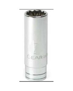 KDT80774 image(0) - GearWrench 1/2 Inch Drive 12 Point Deep SAE Socket 9/16 Inch