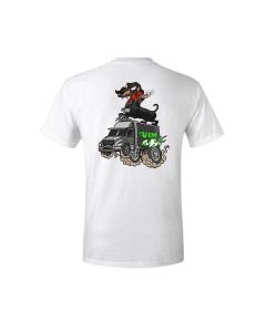 VIMBDTTW-M image(0) - VIM Tools VIM BAD DOG TOOL TRUCK T SHIRT (WHITE) - MEDIUM