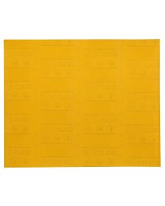 MMM12536 image(0) - 3M  Gold Abrasive Sheet 12536, 800, 9-inch x 11-inch (229mm x 280mm)