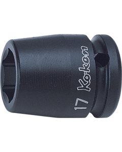 KKN14400A-5-8 image(0) - Ko-ken USA 14400A-5/8 1/2 Sq. Dr. Socket 5/8 6 point Length 38mm