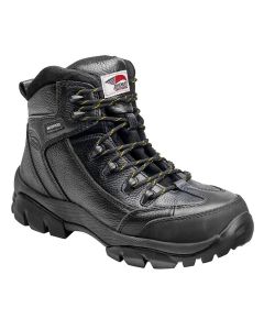 FSIA7245-10W image(0) - Avenger Work Boots Hiker - Men's Boot - Composite Toe - IC|EH|SR - Black/Black - Size: 10 - E - (Wide)