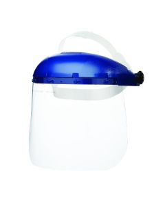 SRWS39040 image(0) - Sellstrom Face Shield - 390 Series - 8" x 12" x .040" Window - Clear AF - Pin Lock Headgear - Single Crown