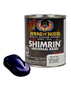HOKC2C-KBC05-Q01 image(0) - House Of Kolor SHIMRIN C2C-KBC05-Q01 C2C Kandy Series Universal Basecoat, 1 qt Can, Cobalt Blue