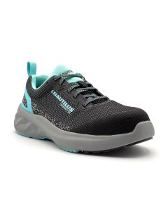 FSIN5200-10B image(0) - Nautilus Safety Footwear SpringWater - Women's - CN|EH|SR|SF - Black / Aruba Blue / Grey - Size: 10 - B - (Medium)