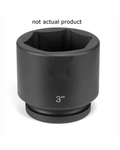 GRE4088R image(0) - Grey Pneumatic SOC 2-3/4 1"D IMP 6PT BLK