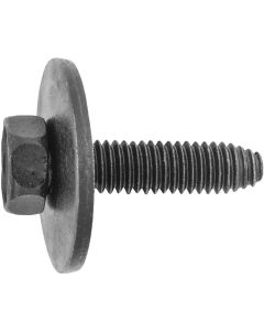 AVC12066 image(0) - AUVECO 12066 Hex Head Sems CA Point Body Bolt, M6 x 1 mm x 24 mm L x 10 mm Across Flats, Phosphate