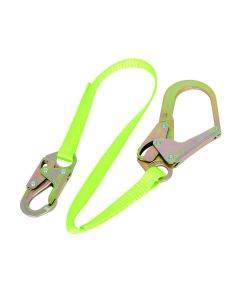 SRWV815424 image(0) - PeakWorks Restraint Lanyard with 1" Webbing - Snap & Form Hooks - 4 FT