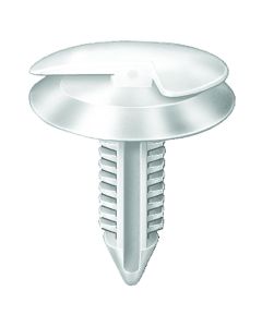 AVC13461 image(0) - AUVECO TRIM PANEL RETAINER WHITE NYLON