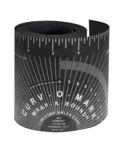 SRW14754 image(0) - Jackson Safety X-Large Wrap-A-Round Pipe Ruler - Black